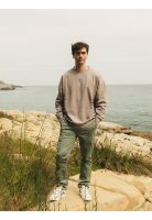 Poleron CR Original Crew Café Hombre Maui And Sons