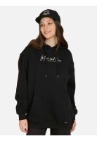 Poleron Canguro Rideona Negro Mujer Maui And Sons