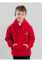 Poleron Canguro Deepsea Rojo Infantil Maui And Sons