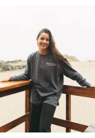 Polera ML Bouvet Gris Mujer Maui And Sons