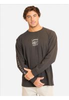 Polera ML Mesuf Negro Hombre Maui And Sons