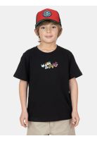Pack Polera Jockey Surfari Negro Infantil Maui And Sons