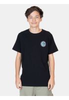 Polera MC Marealux Negro Infantil Maui And Sons