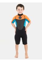Traje Agua Portep Naranjo Infantil Niño Maui And Sons