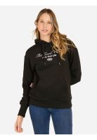 Poleron Canguro Pacific Negro Mujer Maui And Sons