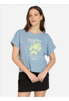 Polera MC Lunara Azul Mujer Maui And Sons