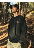 Poleron CR Secret place Negro Hombre Maui And Sons