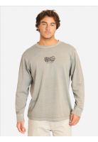 Polera ML Maviz Gris Hombre Maui And Sons