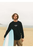 Polera ML Old Tee Negro Hombre Maui And Sons