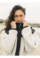 Poleron Polar Fog Beige Mujer Maui And Sons