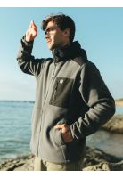 Poleron Polar Flareo Gris Hombre Maui And Sons