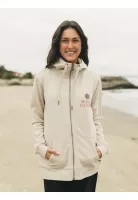 Poleron FZ Bora Bora Beige Mujer Maui And Sons