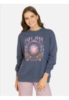 Poleron CR Tropalya Azul Mujer Maui And Sons