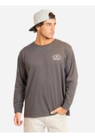 Polera ML Pirel Gris Hombre Maui And Sons