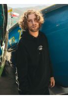 Poleron Canguro Riptal Negro Hombre Maui And Sons