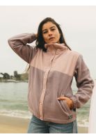 Poleron Polar Birch Morado Mujer Maui And Sons