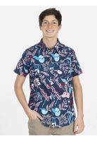 Camisa MIXED FOLIAGE Juvenil Multicolor Maui and Sons