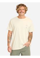 Polera MC Baniw Beige Hombre Maui And Sons
