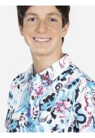 Camisa COLLAGE ART Juvenil Multicolor Maui and Sons