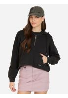 Poleron Canguro Flipnix Negro Mujer Maui And Sons