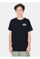 Polera MC TropiTide Negro Infantil Maui And Sons
