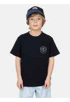 Polera MC AquaBlast Negro Infantil Maui And Sons