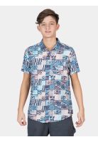 Camisa MC Lunovia Multicolor Infantil Maui And Sons