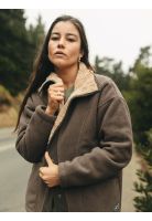 Poleron Polar Golden Lime Café Mujer Maui And Sons