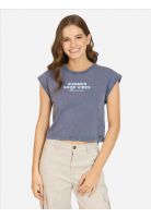 Polera MC Aurelix Azul Mujer Maui And Sons