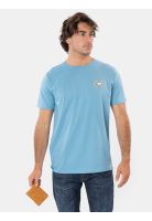 Pack Polera Billetera Seraphic Celeste Hombre Maui And Sons