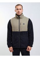 Poleron Chiporro Forest Quilted Verde Hombre Maui And Sons