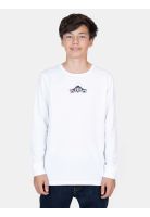 Polera ML Zkin Blanco Infantil Maui And Sons