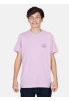 Polera MC Cielo Playero Burdeo Infantil Maui And Sons