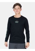 Polera ML ClearSun Negro Infantil Maui And Sons