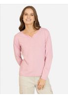 Polera ML Kalani Rosado Mujer Maui And Sons