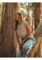 Polera Mc Niue Beige Mujer Maui And Sons