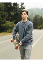 Poleron CR Made Riders Azul Hombre Maui And Sons