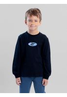 Polera ML Coastwardyl  Negro Infantil Maui And Sons