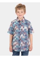 Camisa MC Mareliah Multicolor Infantil Maui And Sons