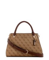 Cartera Noelle Ii Luxury Satchel Café Marrón