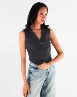 Top Guess Mujer Joandra Perfect Gris