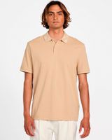 Polera Guess Hombre Polo Ss Logo Jcrd Collar Café