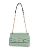 Cartera Guess Mujer Yesba Convertible Xbody Flap Celeste