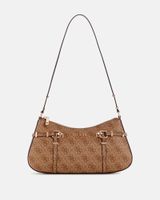 Cartera Leona Logo Shoulder Bag Negro