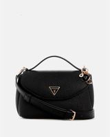 Cartera Guess Mujer Evie Handle Flap Negro