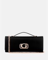 Cartera Guess Mujer Zalina Handle Clutch Negro