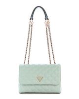 Cartera Guess Mujer Giully Ii 2 Comp Cnvrtble Flap Celeste