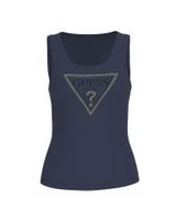 Top Viviana Logo Tank Azul Mujer