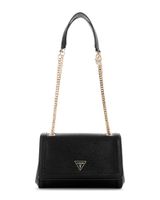 Cartera Guess Mujer Noelle Ii Cnvrtble Xbody Flap Negro
