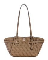 Cartera Guess Mujer Yesba Grlfrnd Shoulder Satchel Café Claro